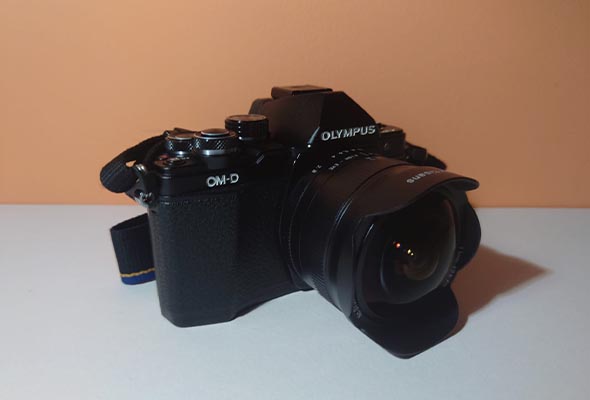 Photo of an Olympus camera